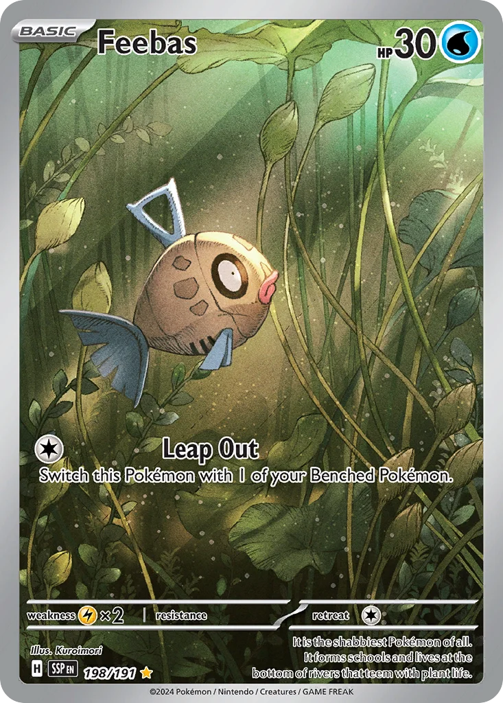 Feebas 198/191 Illustration rare