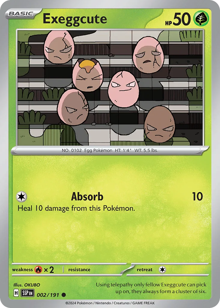 Exeggcute 002/191 Common