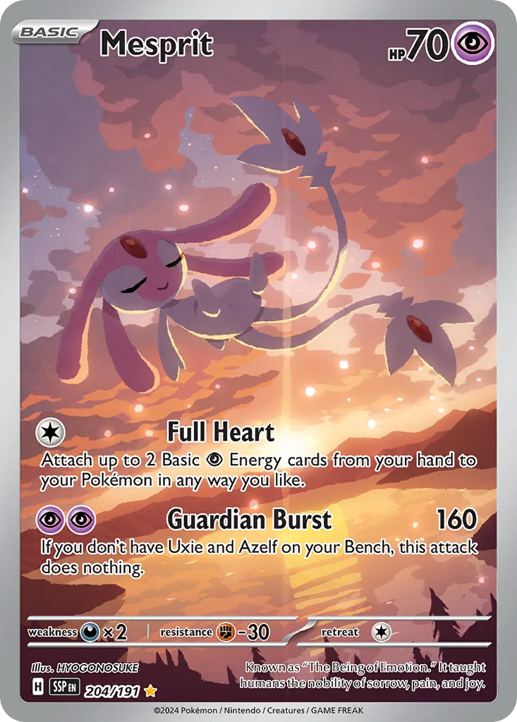 Mesprit 204/191 Illustration rare
