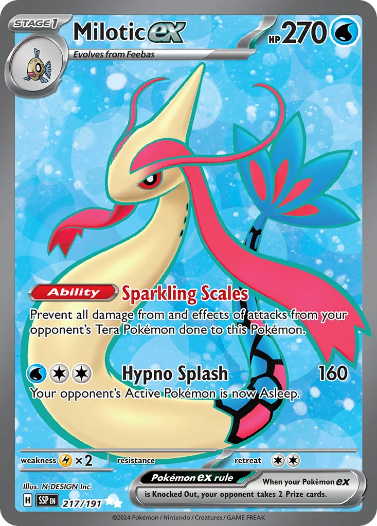 Milotic ex 217/191 Ultra rare