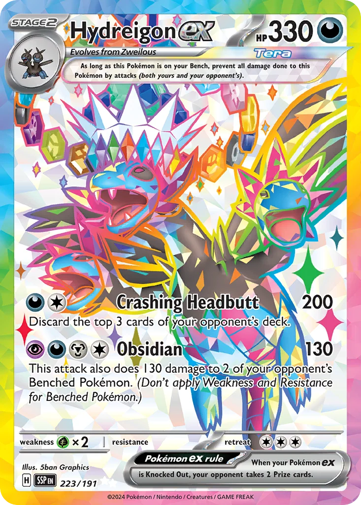 Hydreigon ex 223/191 Ultra rare