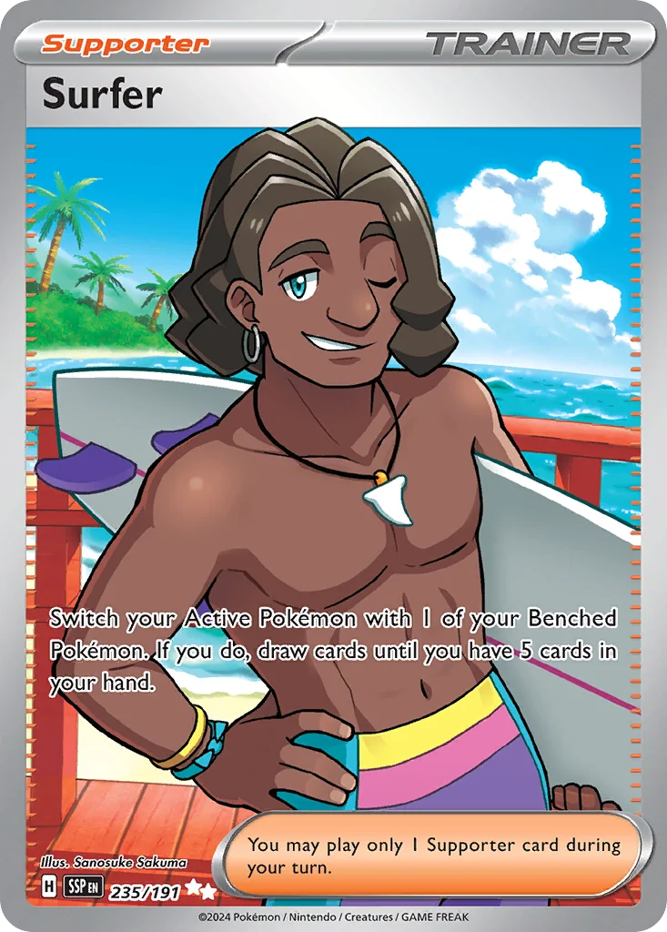 Surfer 235/191 Ultra rare