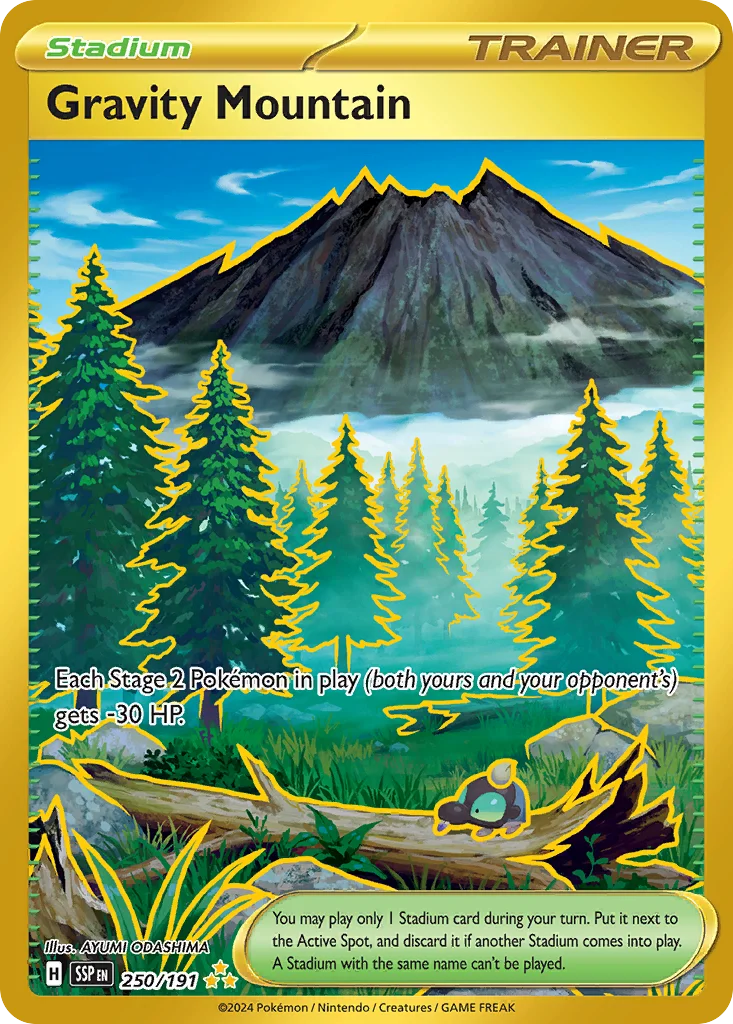 Gravity Mountain 250/191 Hyper rare