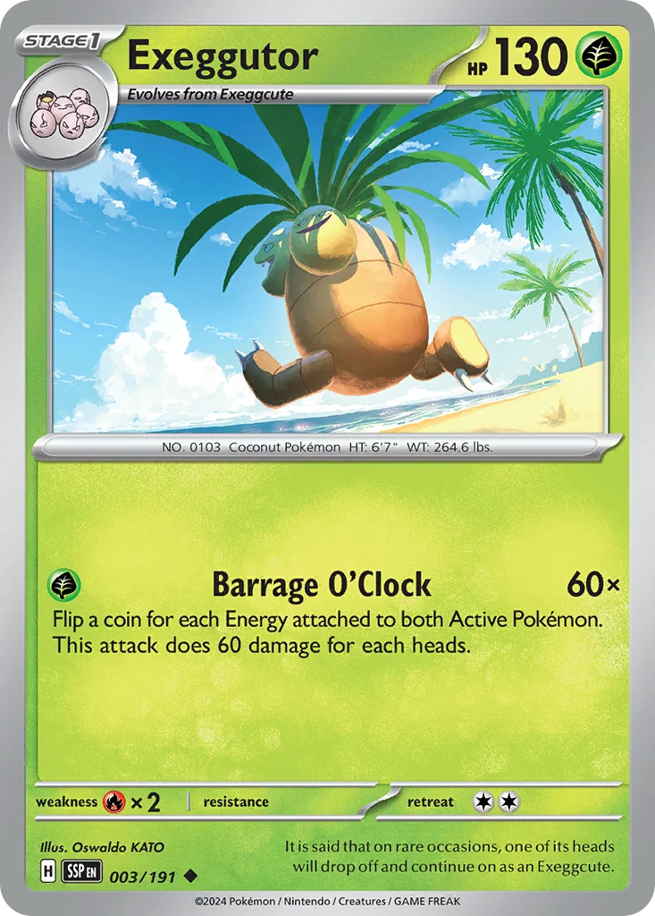 Exeggutor 003/191 Uncommon