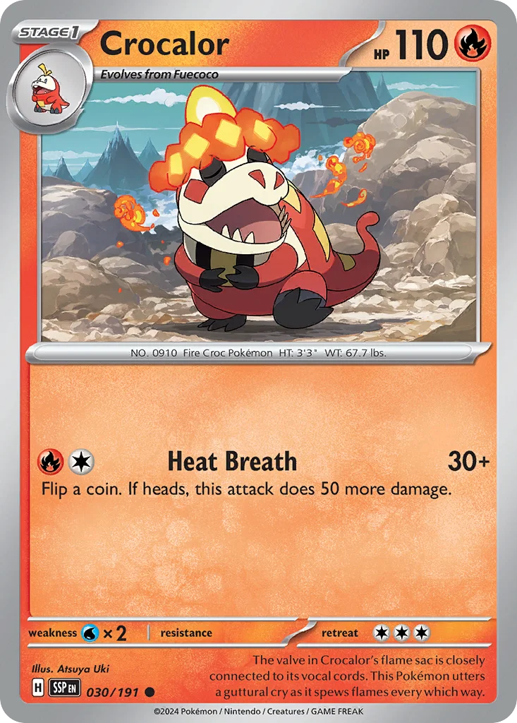sv8-30 Crocalor 030/191 Common