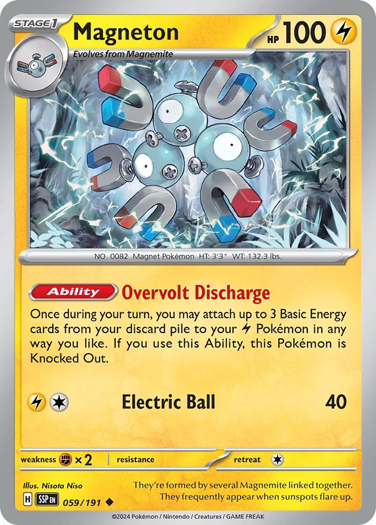 sv8-59 Magneton 059/191 Uncommon