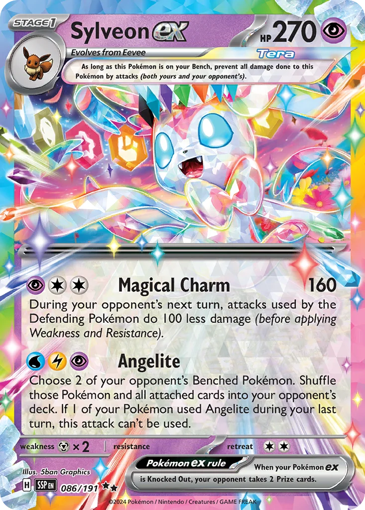 sv8-86 Sylveon ex 086/191 Double rare