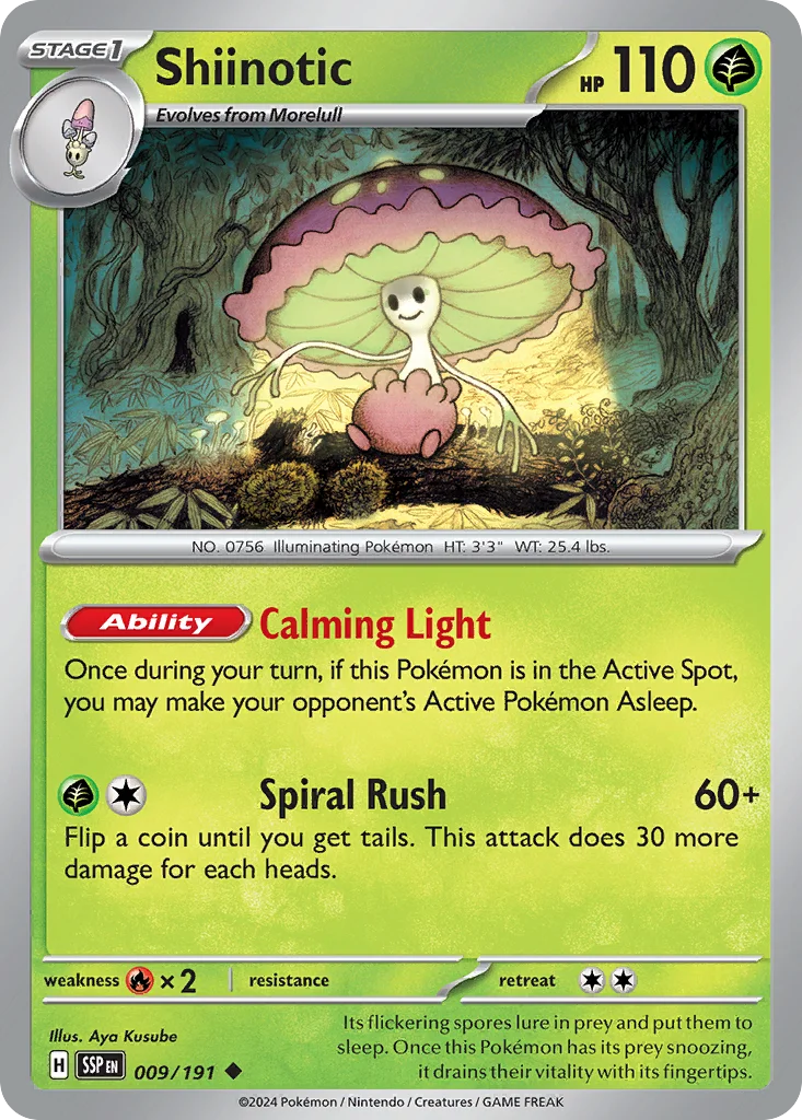 Shiinotic 009/191 Uncommon