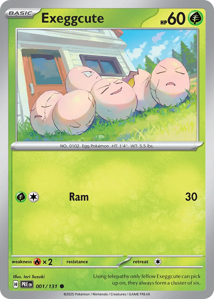 Exeggcute 001/131 Common