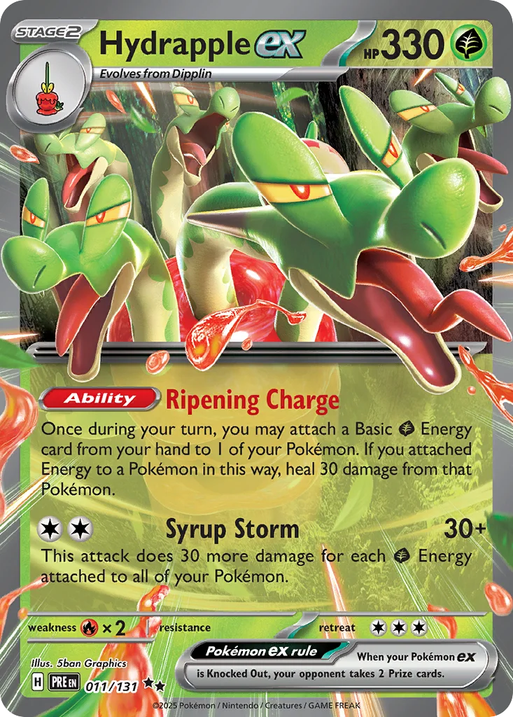 Hydrapple ex 011/131 Double rare