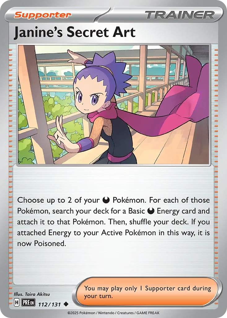 Janine's Secret Art 112/131 Uncommon