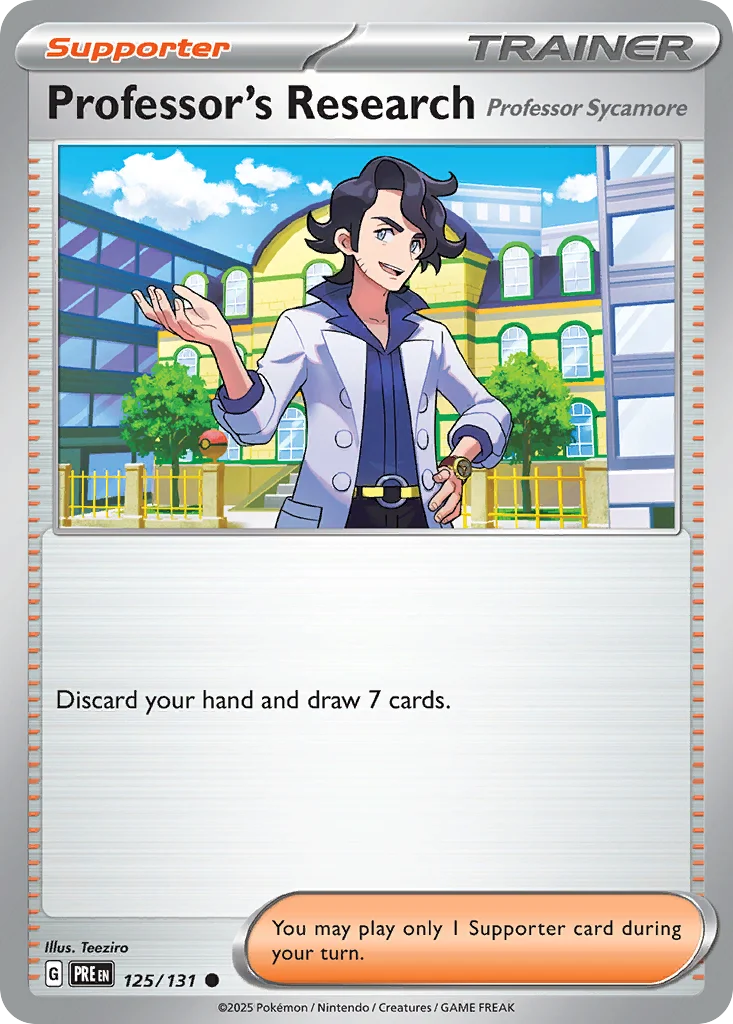 Professor's Research 125/131 Common