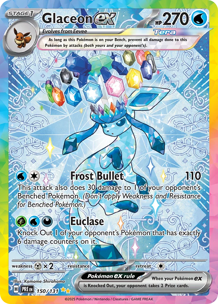 Glaceon ex 150/131 Special illustration rare