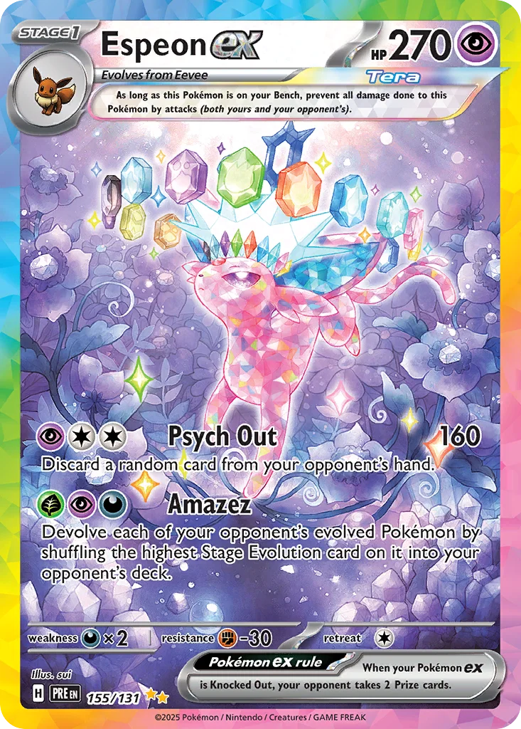Espeon ex 155/131 Special illustration rare