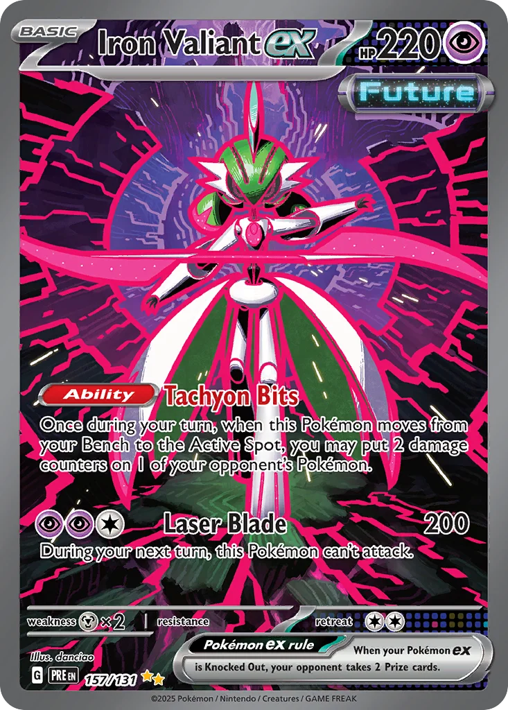 Iron Valiant ex 157/131 Special illustration rare