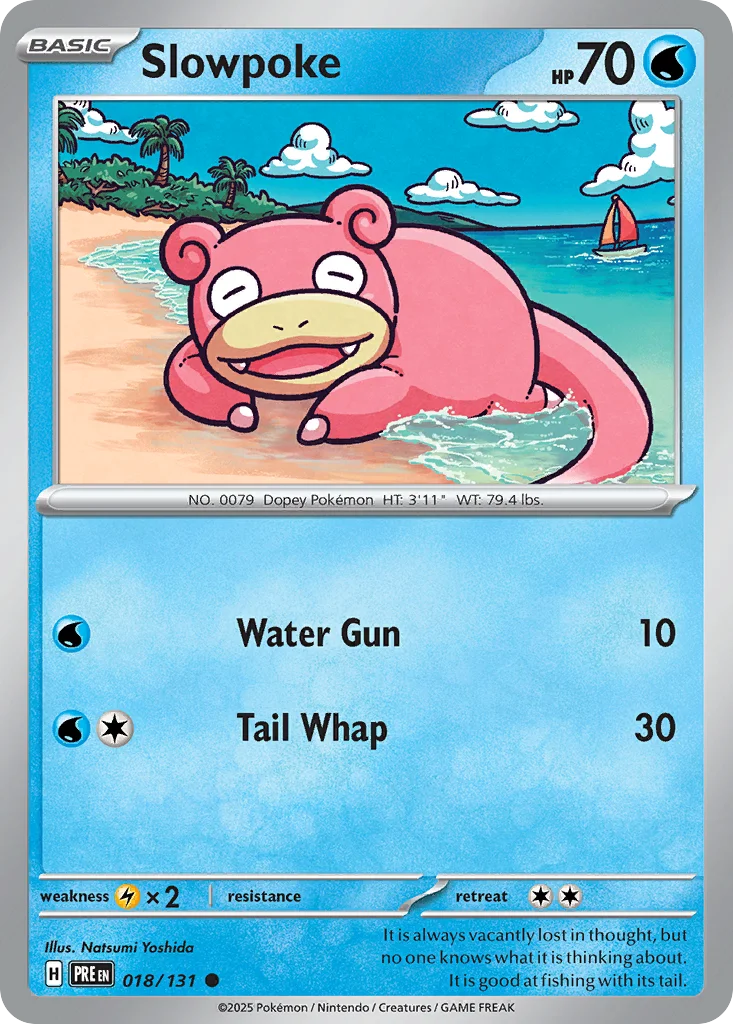 Slowpoke 018/131 Common