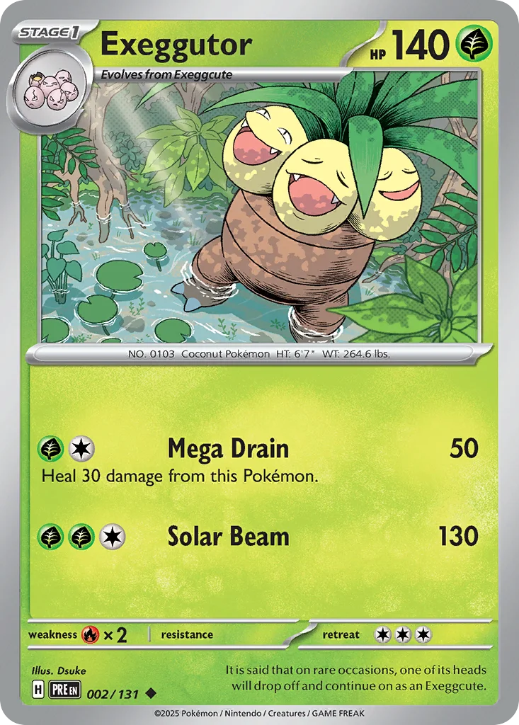 Exeggutor 002/131 Uncommon