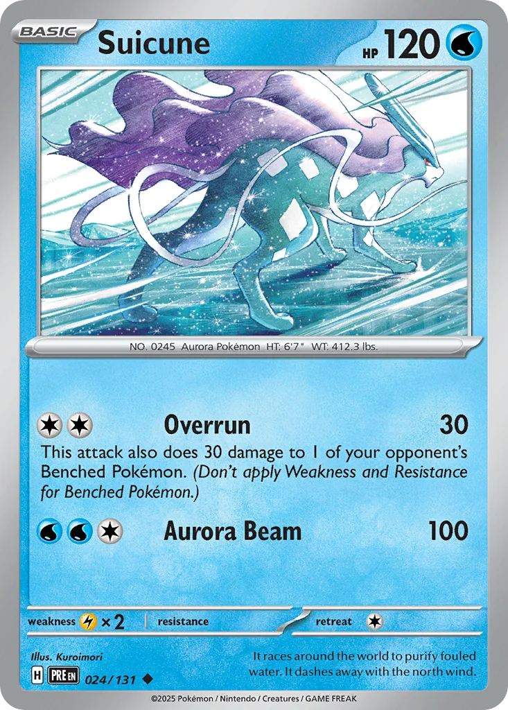 Suicune 024/131 Uncommon