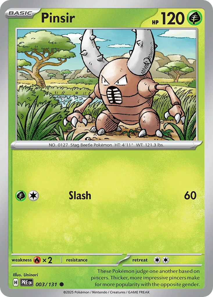 Pinsir 003/131 Common
