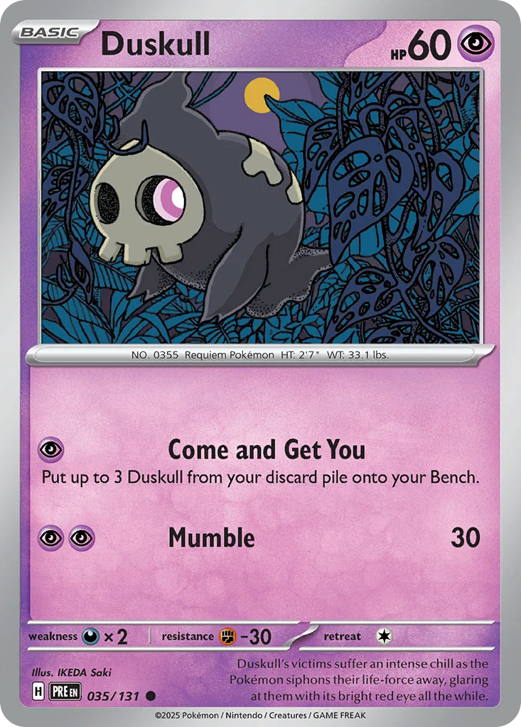 Duskull 035/131 Common