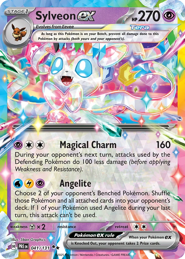 Sylveon ex 041/131 Double rare