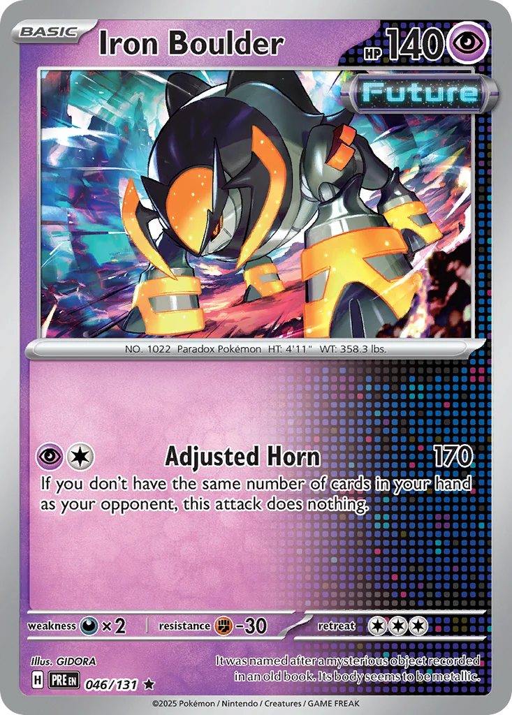 Iron Boulder 046/131 Rare