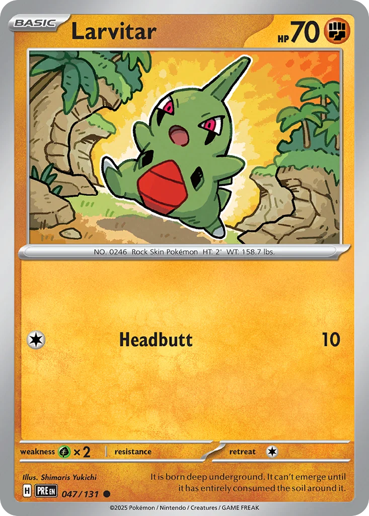 Larvitar 047/131 Common