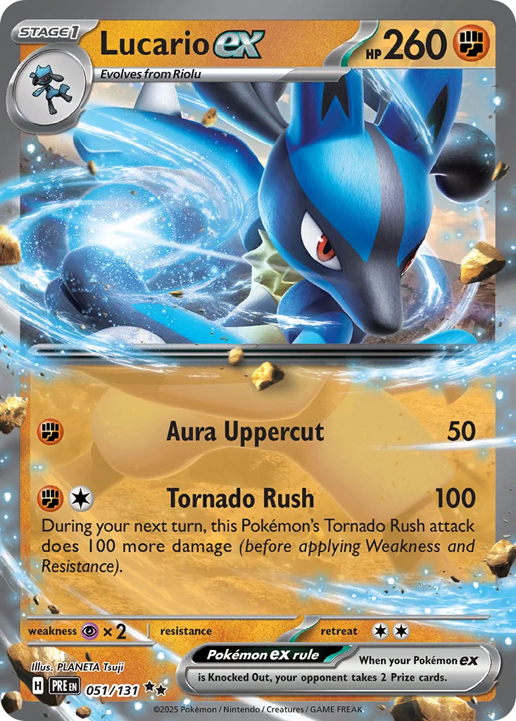 Lucario ex 051/131 Double rare