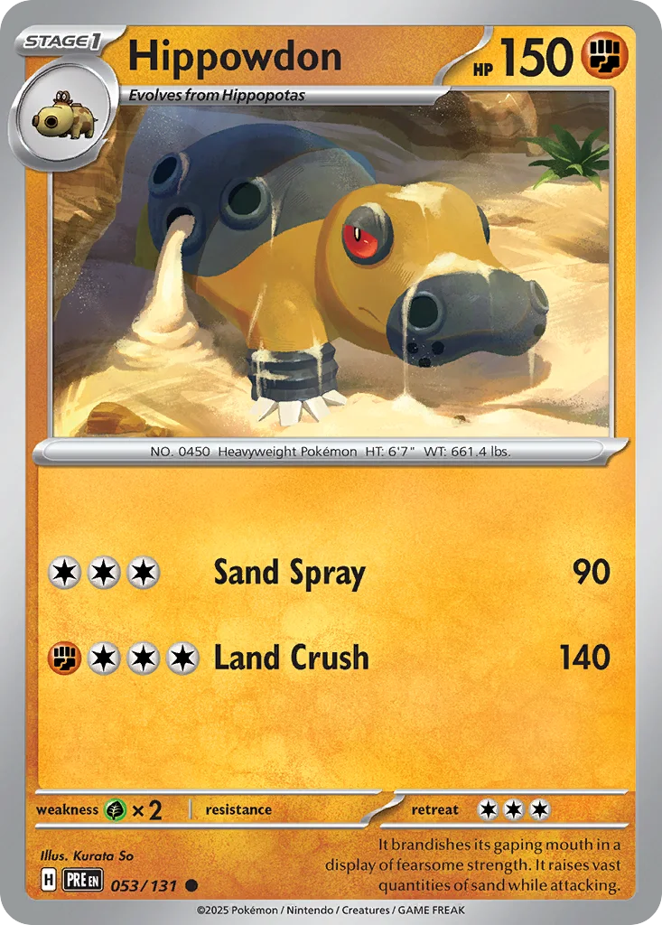 Hippowdon 053/131 Common