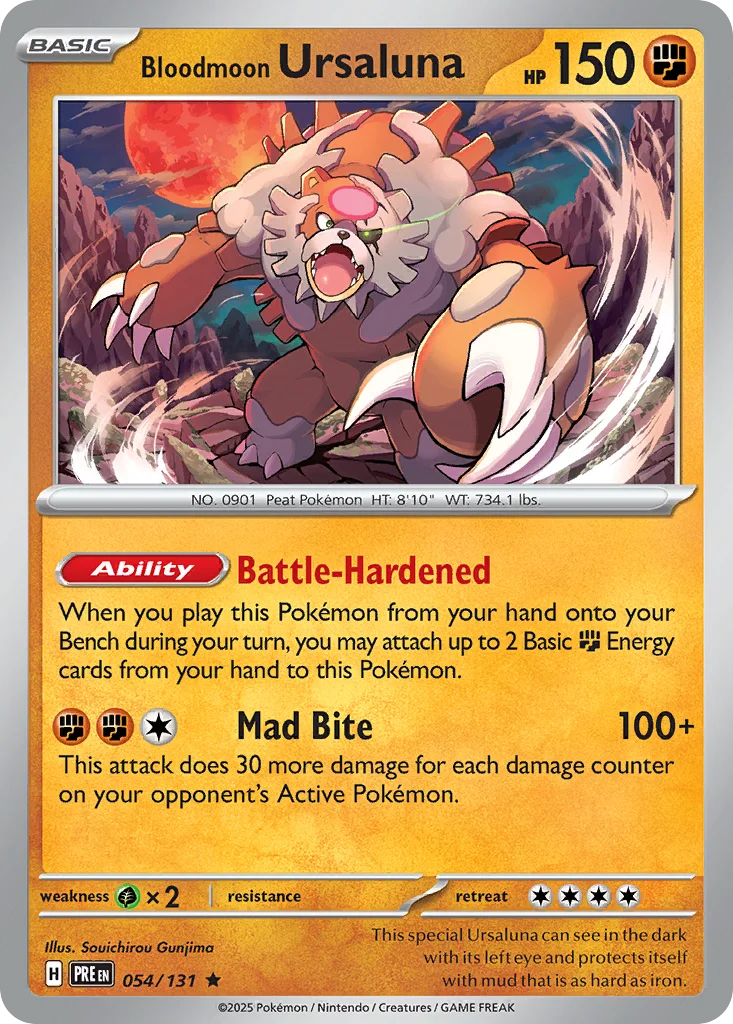 Bloodmoon Ursaluna 054/131 Rare