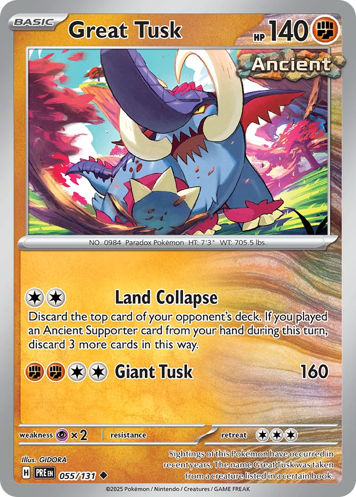 Great Tusk 055/131 Uncommon
