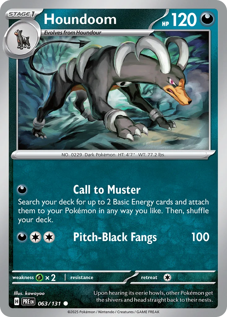 Houndoom 063/131 Common
