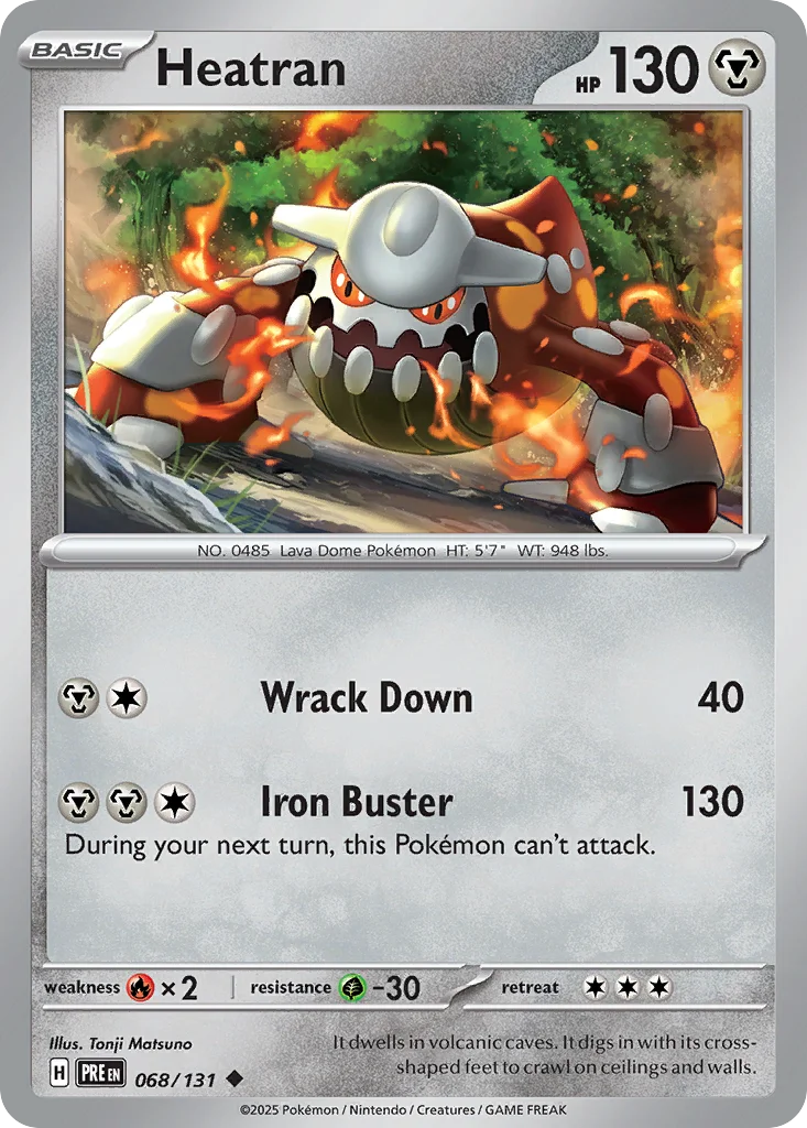 Heatran 068/131 Uncommon