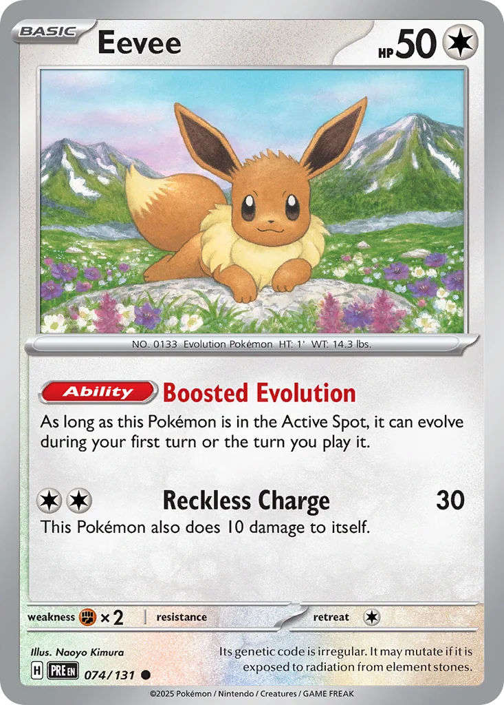 Eevee 074/131 Common