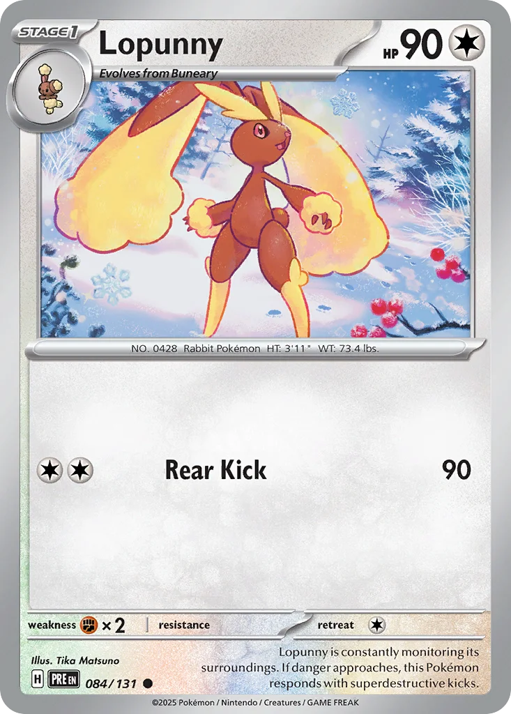 Lopunny 084/131 Common