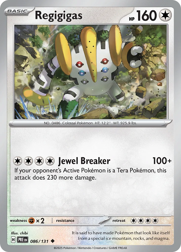 Regigigas 086/131 Uncommon