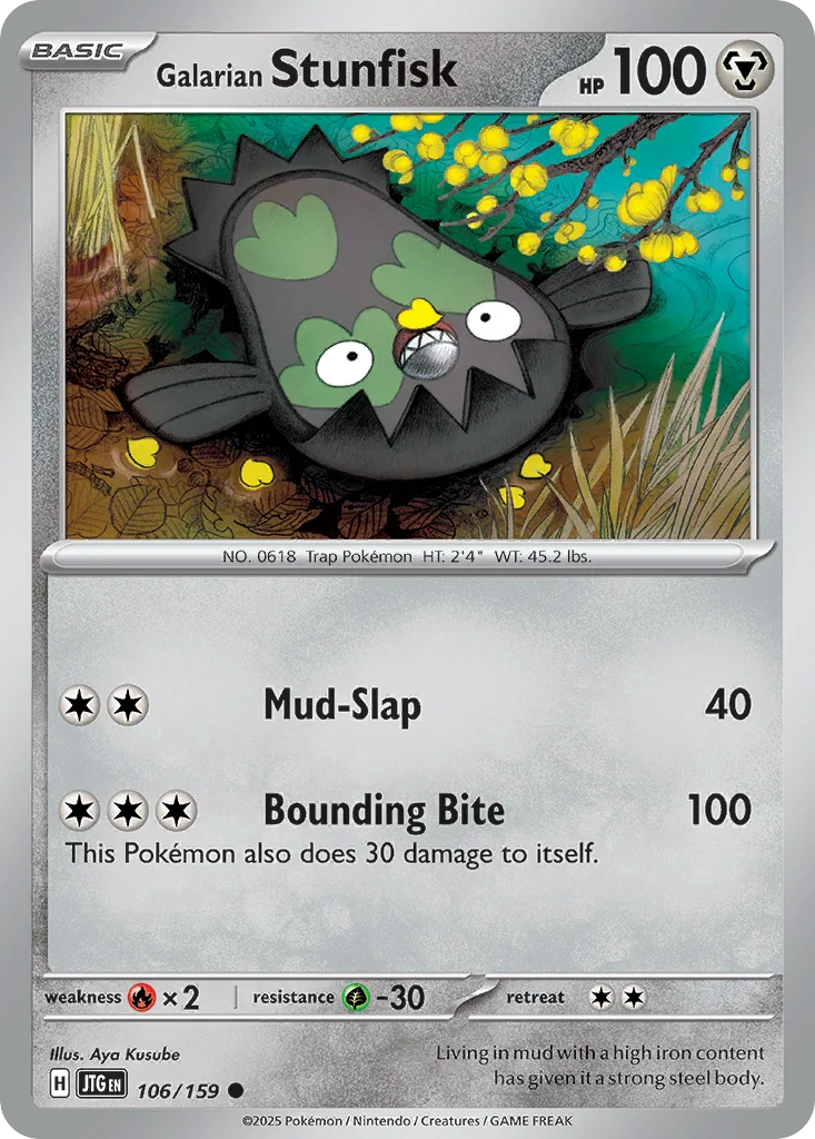 Galarian Stunfisk 106/159 Common