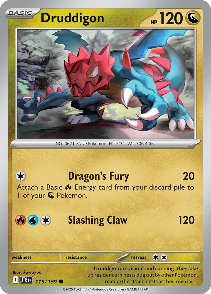 Druddigon 115/159 Common