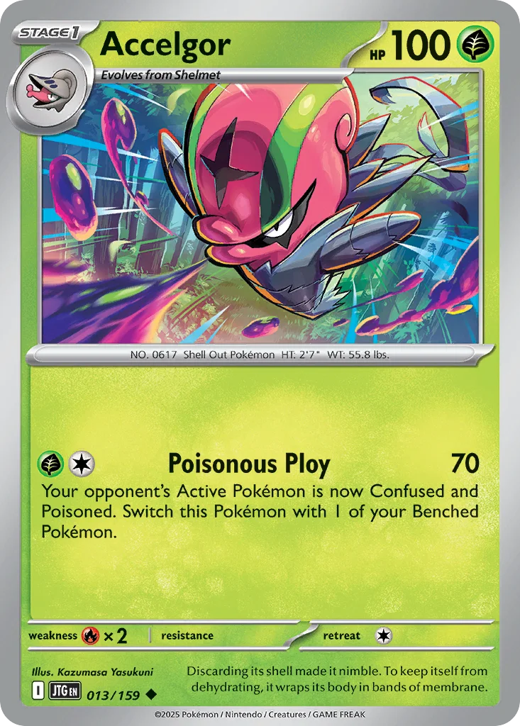 Accelgor 013/159 Uncommon