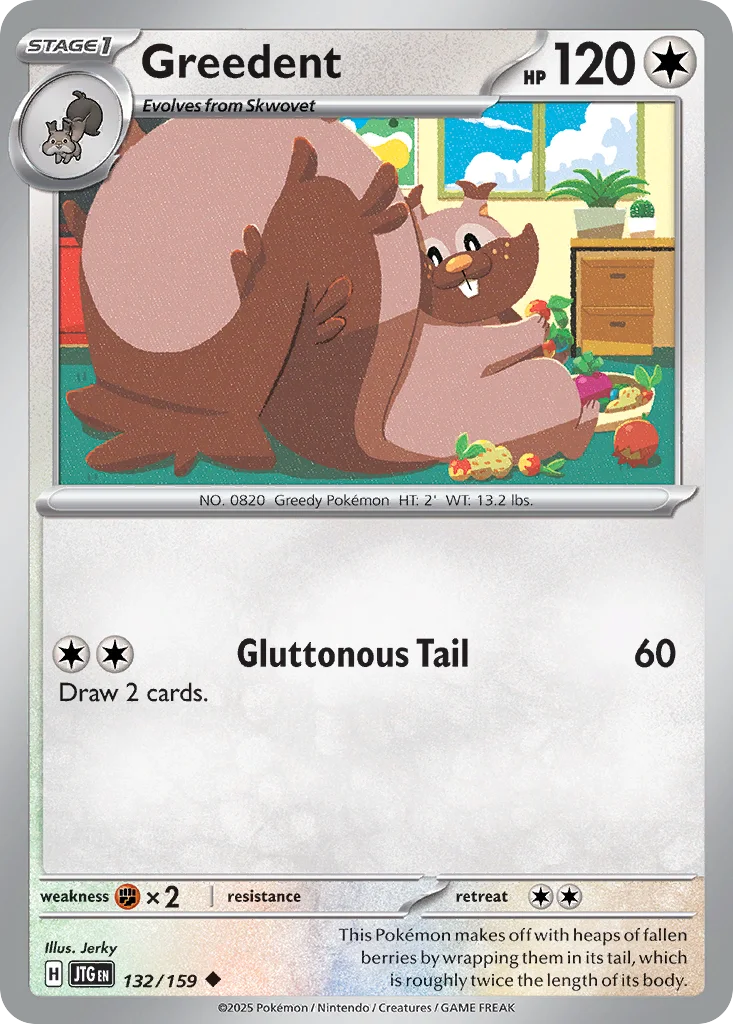 Greedent 132/159 Uncommon