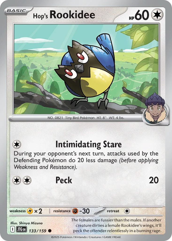 sv9-133 Hop's Rookidee 133/159 Common