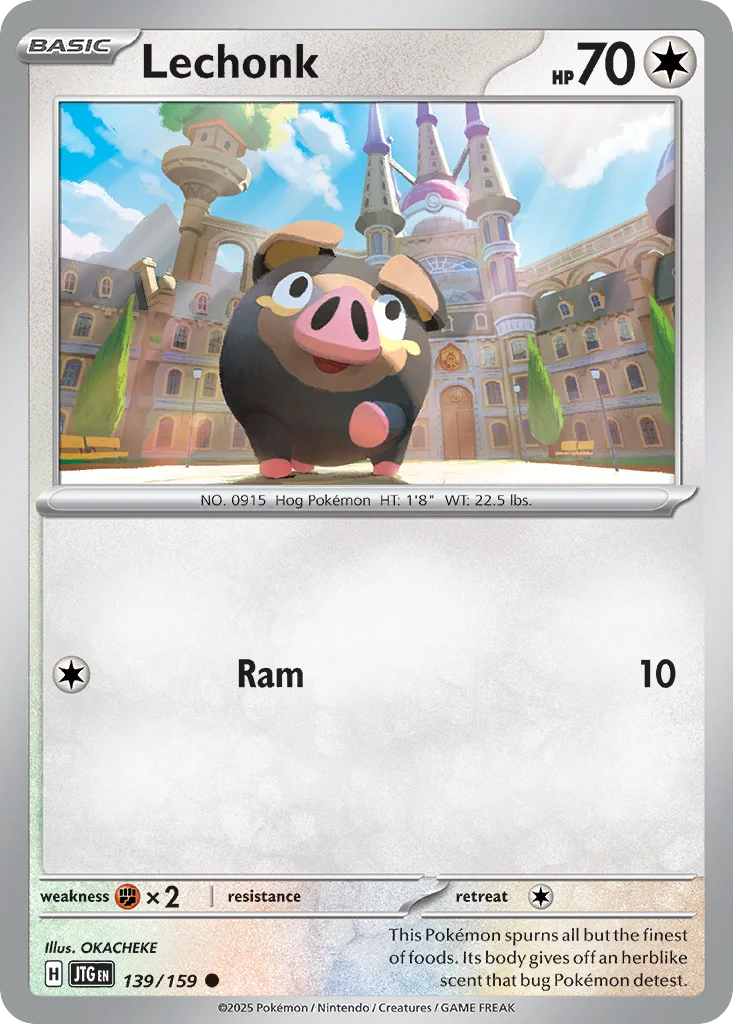Lechonk 139/159 Common