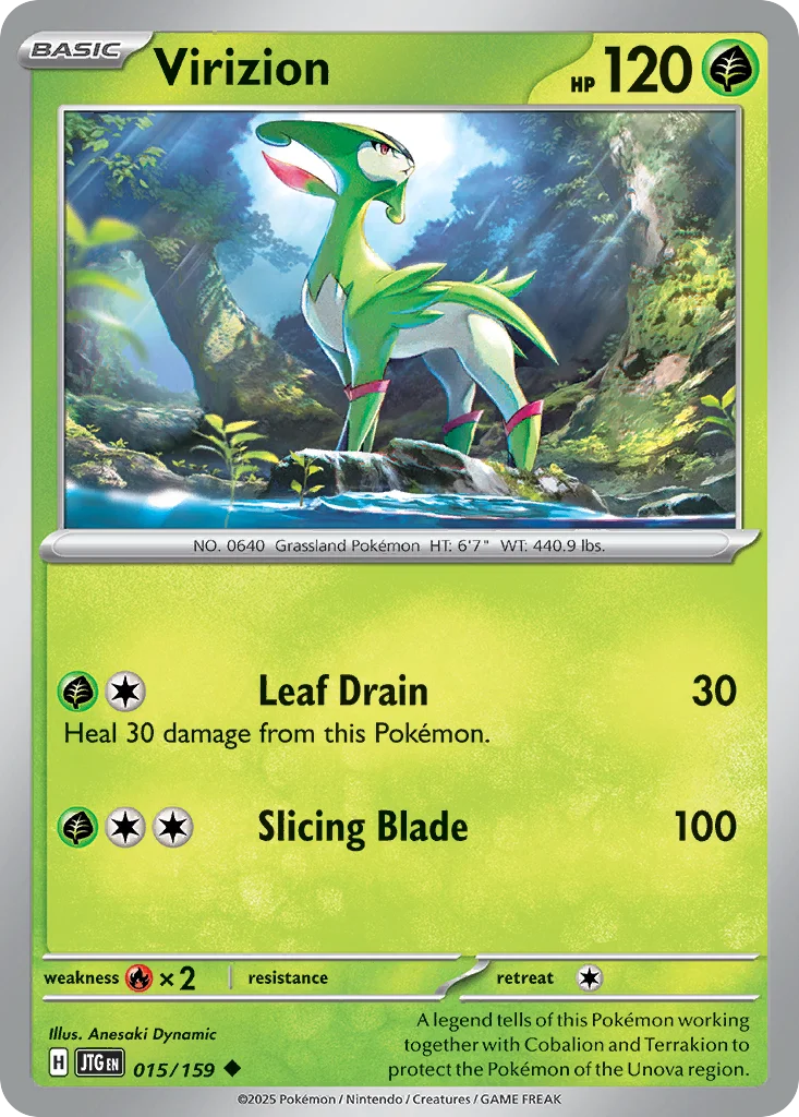 Virizion 015/159 Uncommon