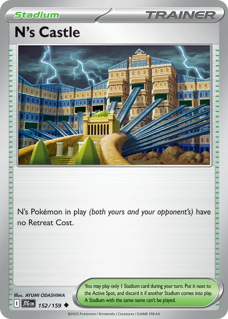 N's Castle 152/159 Uncommon
