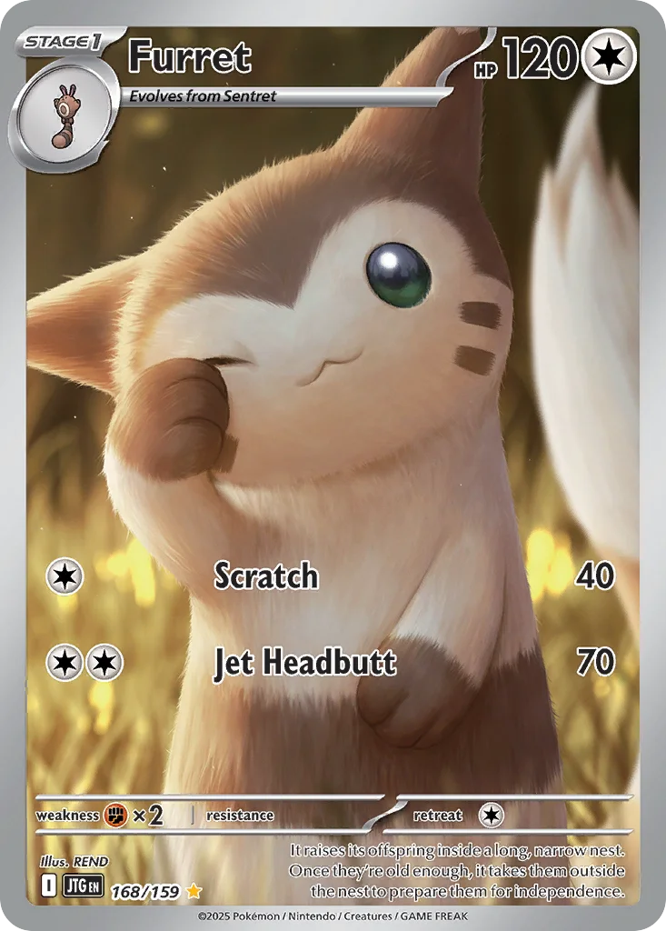 Furret 168/159 Illustration rare