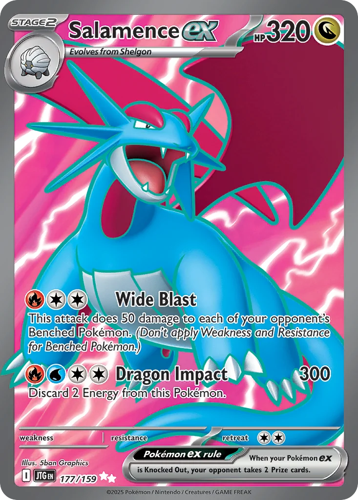 Salamence ex 177/159 Ultra rare