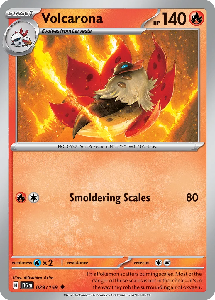 Volcarona 029/159 Uncommon