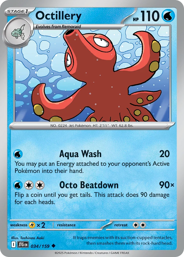 Octillery 034/159 Uncommon