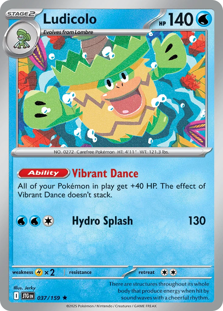Ludicolo 037/159 Rare