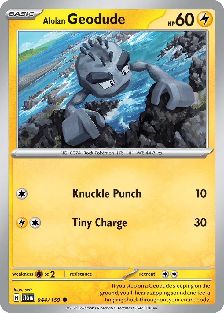 Alolan Geodude 044/159 Common